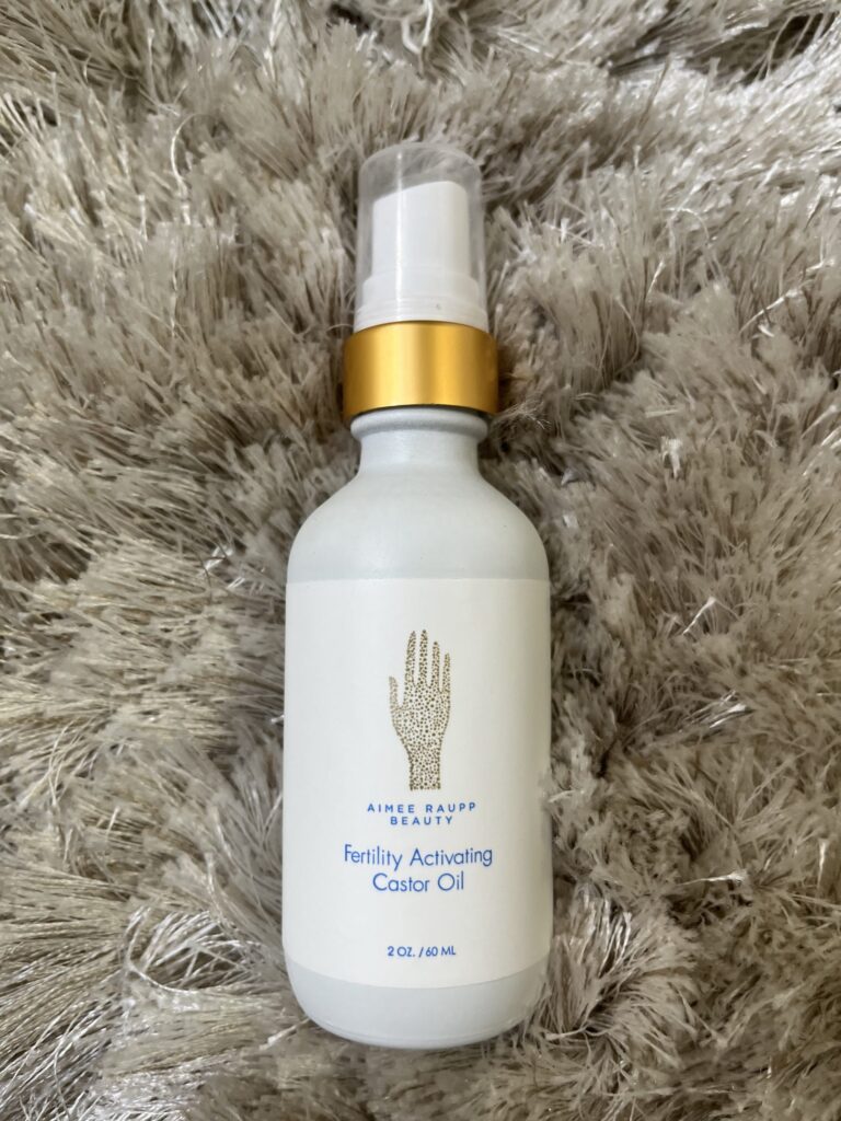 Aimee Raupp Organic Skincare Fertility Activating Castor Oil