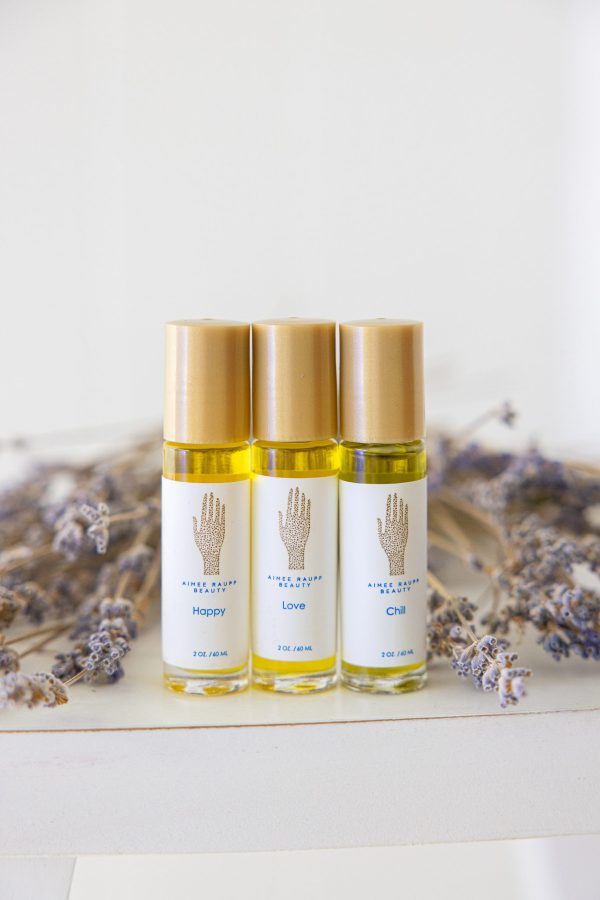 Organic Aromatherapy Stick Set: Chill, Happy & Love - Image 2