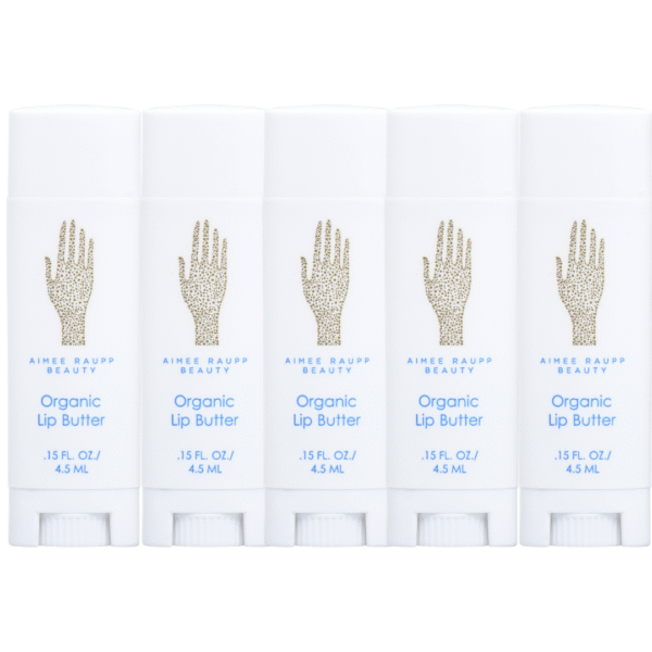 Organic Lip Butter - Set of Five
