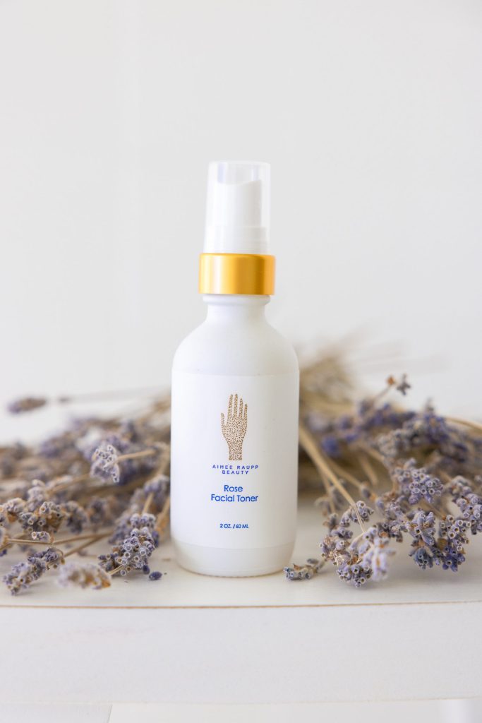Aimee Raupp Beauty natural and organic skincare products – non-toxic fertility-friendly self care