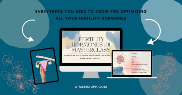 Fertility Hormones 101 Masterclass by Aimee Raupp – fertility workshop to optimize egg quality